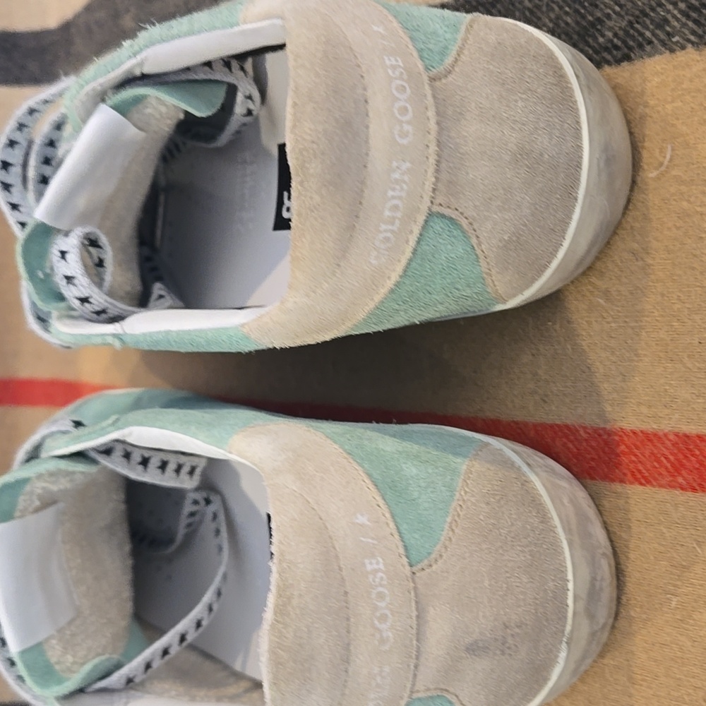 Golden Goose Super-Star With Glitter Star Sz 41 Made In Italy - Picture 3 of 16